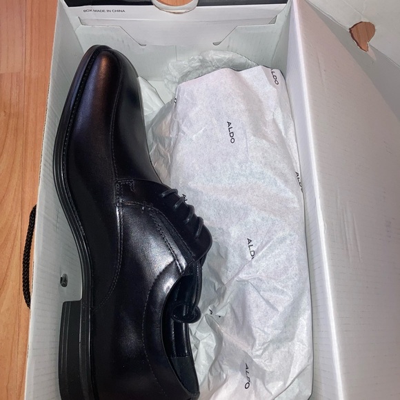 Brand NEW. receipt shown. Aldo SPAKEMANW DRESS shoe. $100 in the store. 25% OFF! - Picture 2 of 6